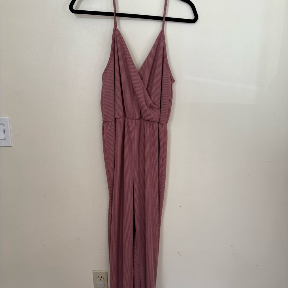 Rolla Coster Dusty Pink Knit Jumpsuit